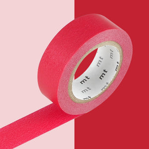MT Solids Washi Tape - Red
