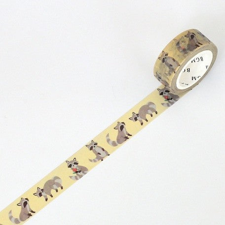 BGM Raccoon Washi Tape