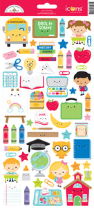 School Days Icons Sticker
