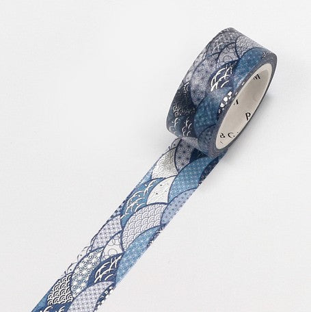 BGM Wave Pattern Washi Tape
