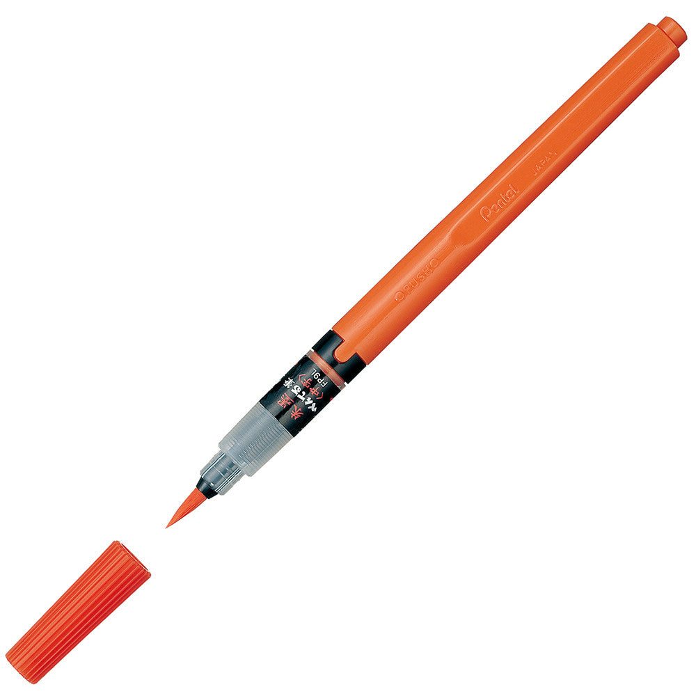 Pentel Extra Fine Brush Pen -Orange