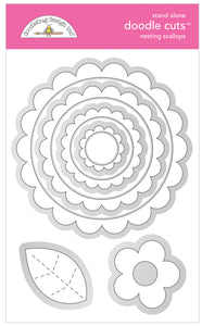 Nesting Scallops Doodle Cuts