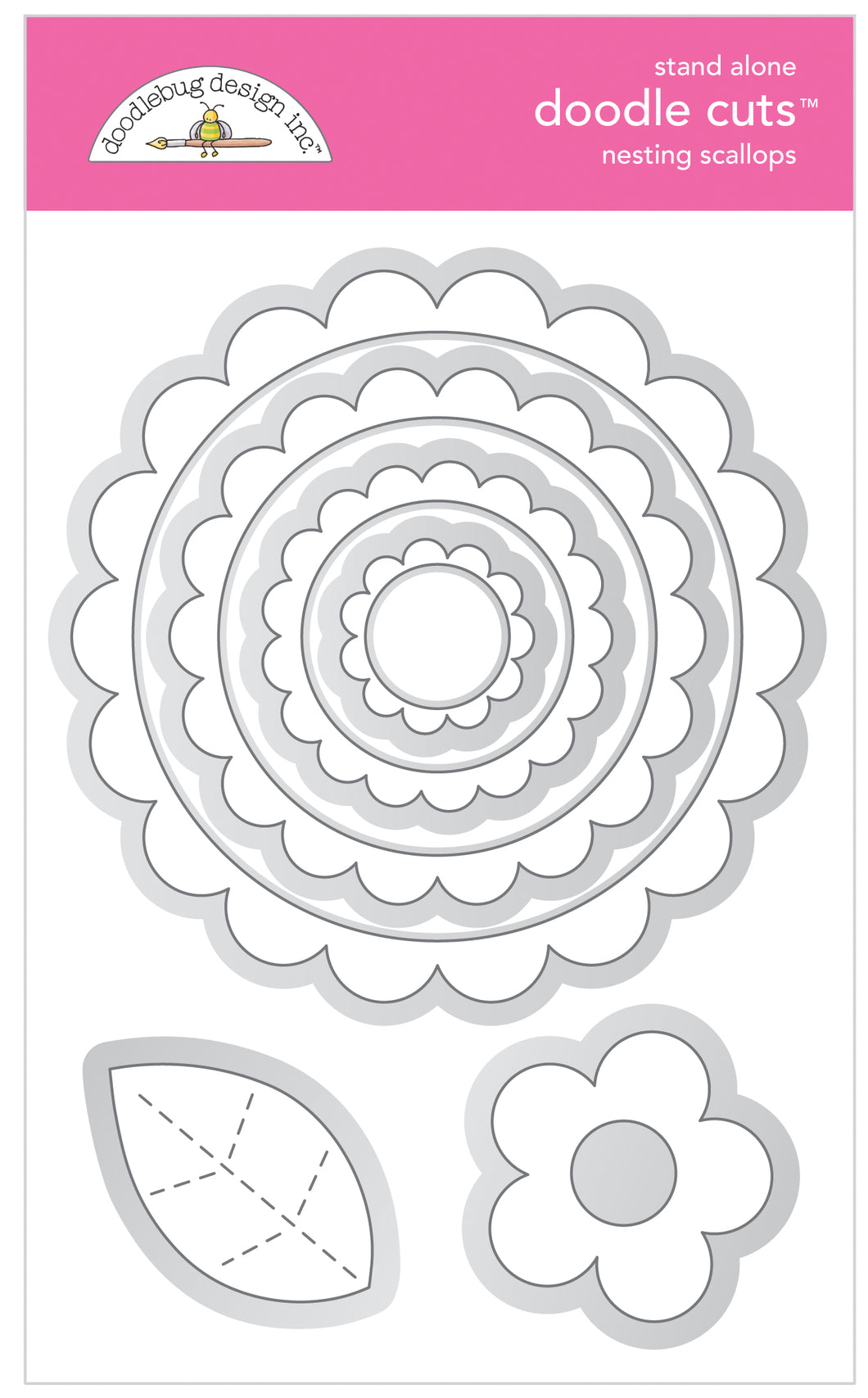 Nesting Scallops Doodle Cuts