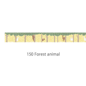 Dailylike Forest Animal Masking Tape