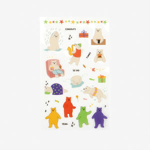 Dailylike Sticker- 56 Jelly Bear