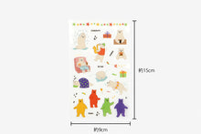 Load image into Gallery viewer, Dailylike Sticker- 56 Jelly Bear
