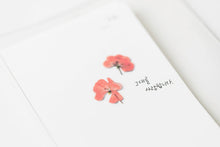 Load image into Gallery viewer, Appree Pressed flower sticker - Geranium
