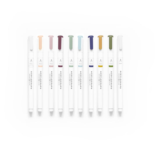 Acrylograph Pens Jewel Collection 0.7mm Tip
