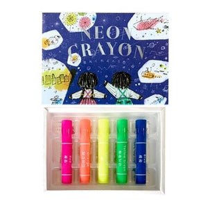 Kokuyo Fluorescent Crayons