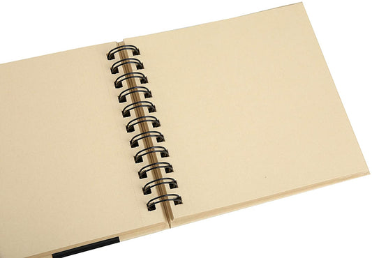 Brustro Toned Paper - Kraft Sketchbook (A5 size)