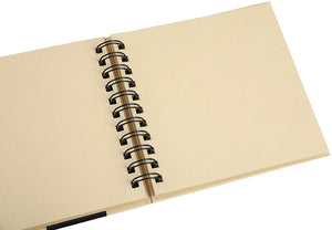 Brustro Toned Paper - Kraft Sketchbook (6"x6" size)