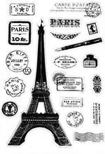 Load image into Gallery viewer, Eiffel Tower Clear Stamp
