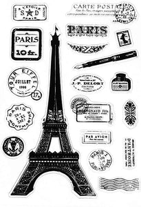 Eiffel Tower Clear Stamp