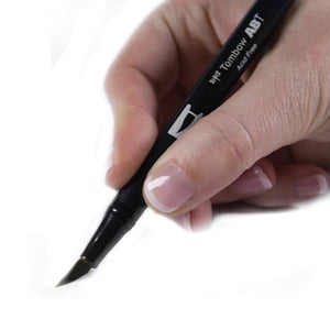 Tombow 56621 Dual Brush Pen, N15 - Black