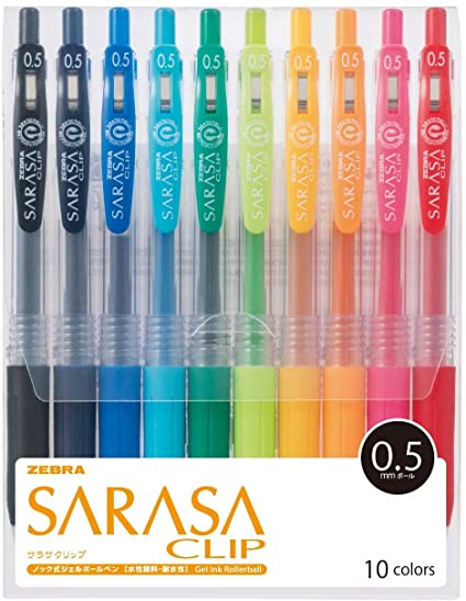 Zebra Sarasa Clip 0.5mm Gel Pen