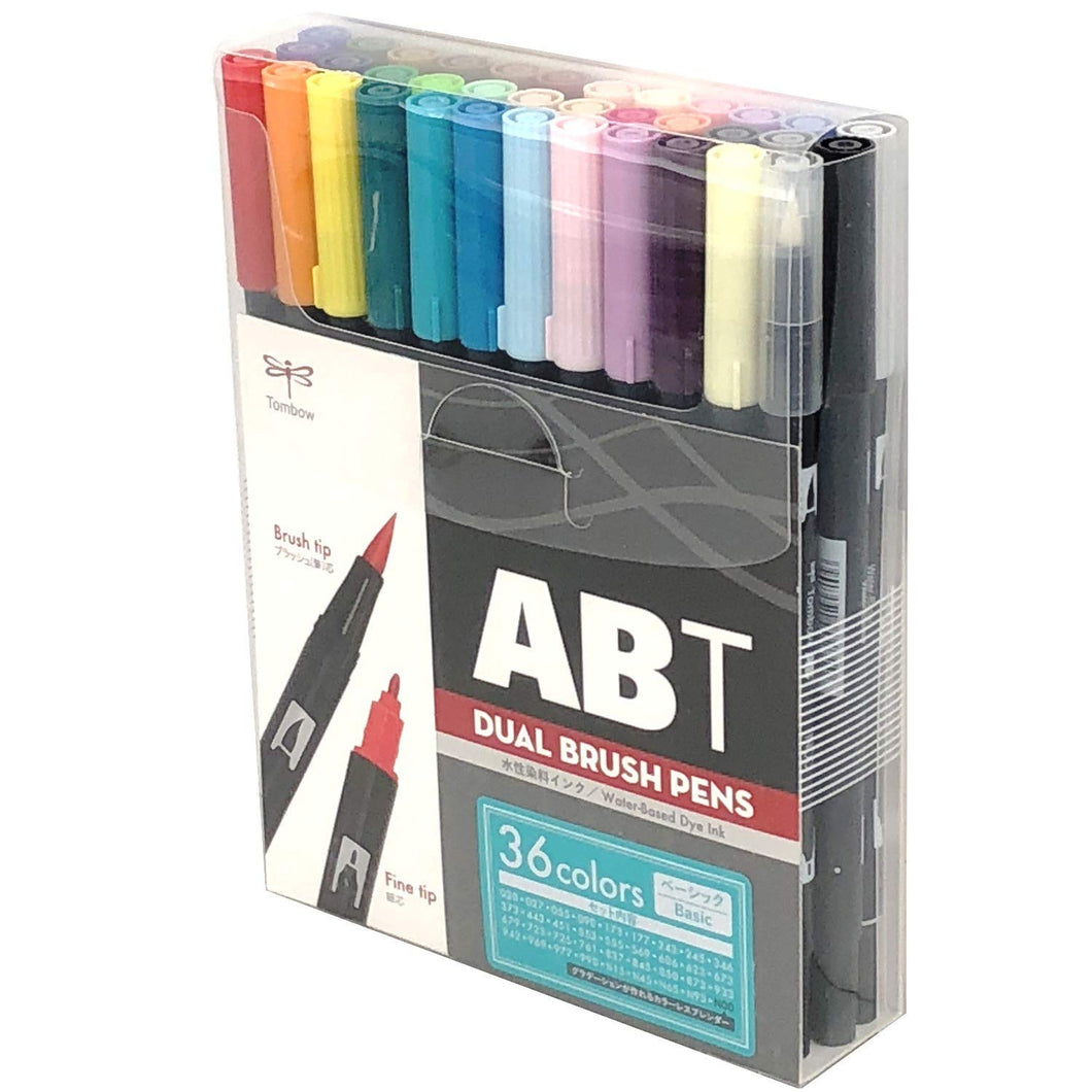 Tombow ABT Dual Brush Pen (Set of 36)