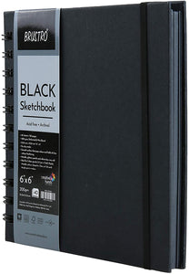 Brustro Black Sketchbook (6x6 inches)
