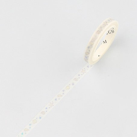BGM Shell Slim Washi Tape