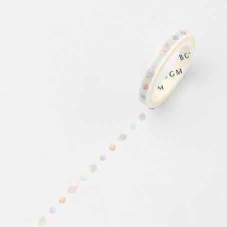 BGM Planet Slim Washi Tape