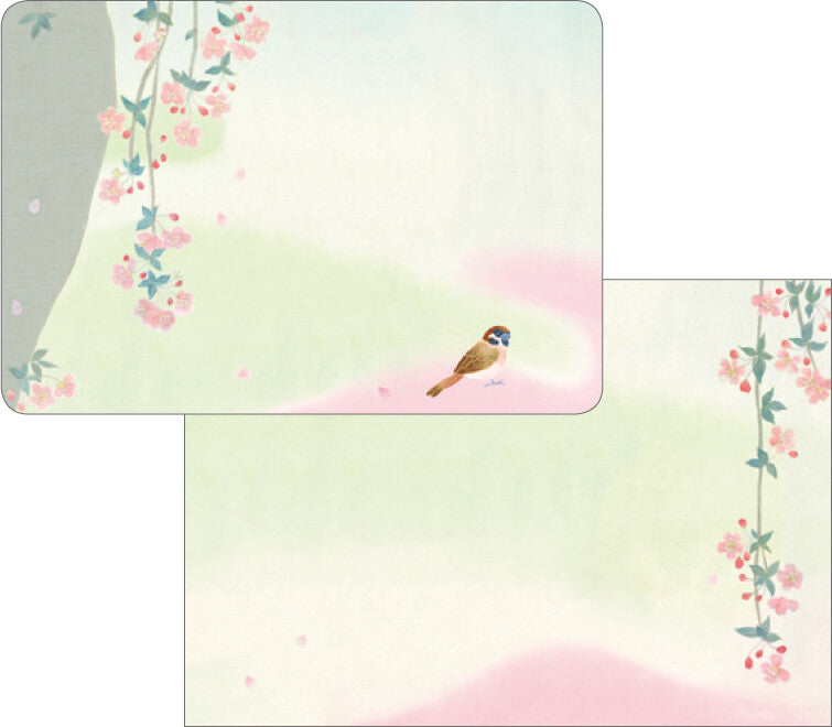 Mini Letter Set - Collage Sakura