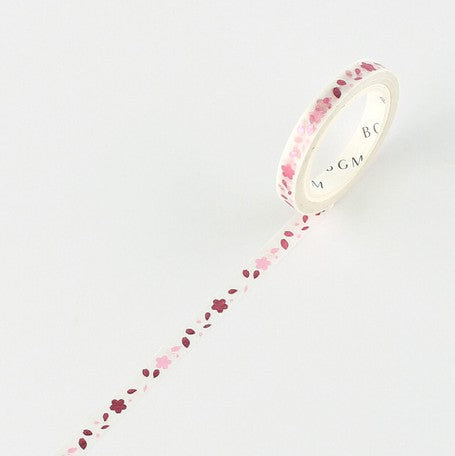 BGM Sakura Slim Washi Tape