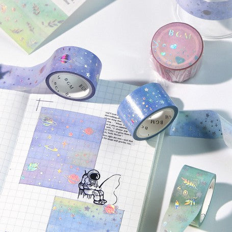 BGM Washi tape -Macaron Galaxy Series