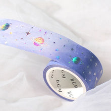 Load image into Gallery viewer, BGM Washi tape -Macaron Galaxy Series
