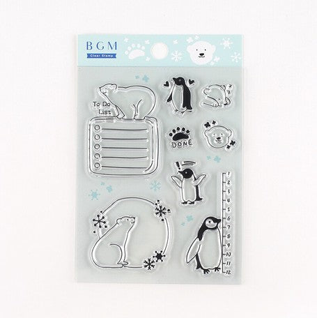 BGM Clear Stamp - Polar Animal