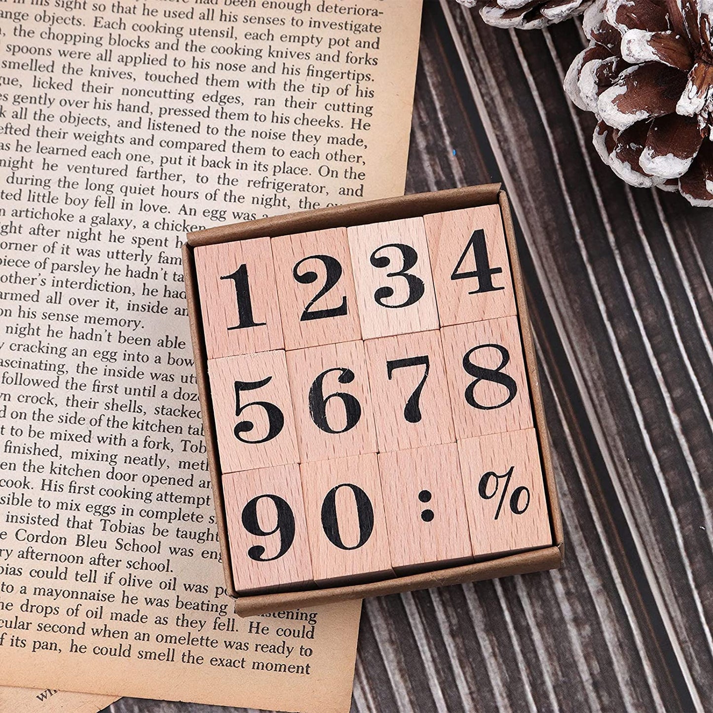 Retro Wooden Stamp