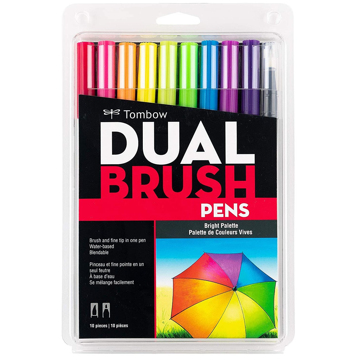 Tombow Dual Brush Pen - Set of 10