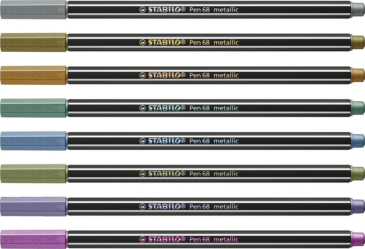STABILO Pen 68 Multiliner Set, 8-Colors