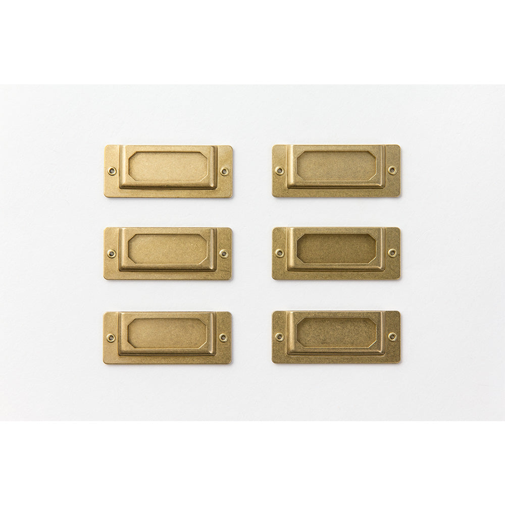 BRASS Label Plate