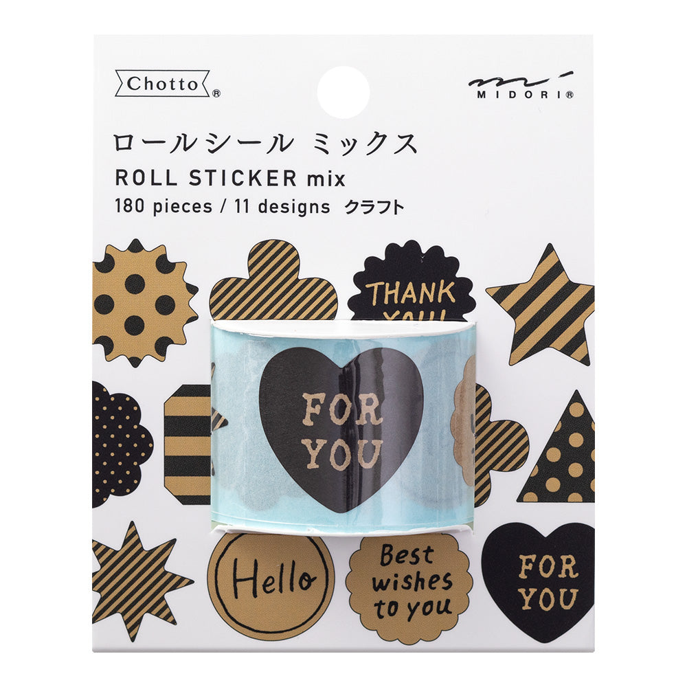 Roll Sticker Mix Craft