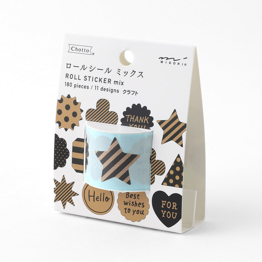 Roll Sticker Mix Craft