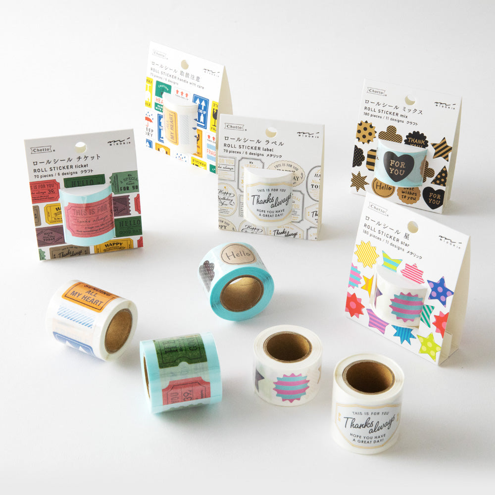 Roll Sticker Mix Craft