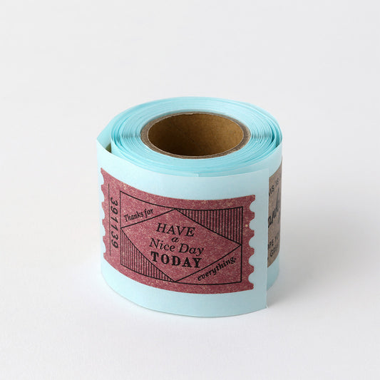 Roll Sticker Ticket Craft