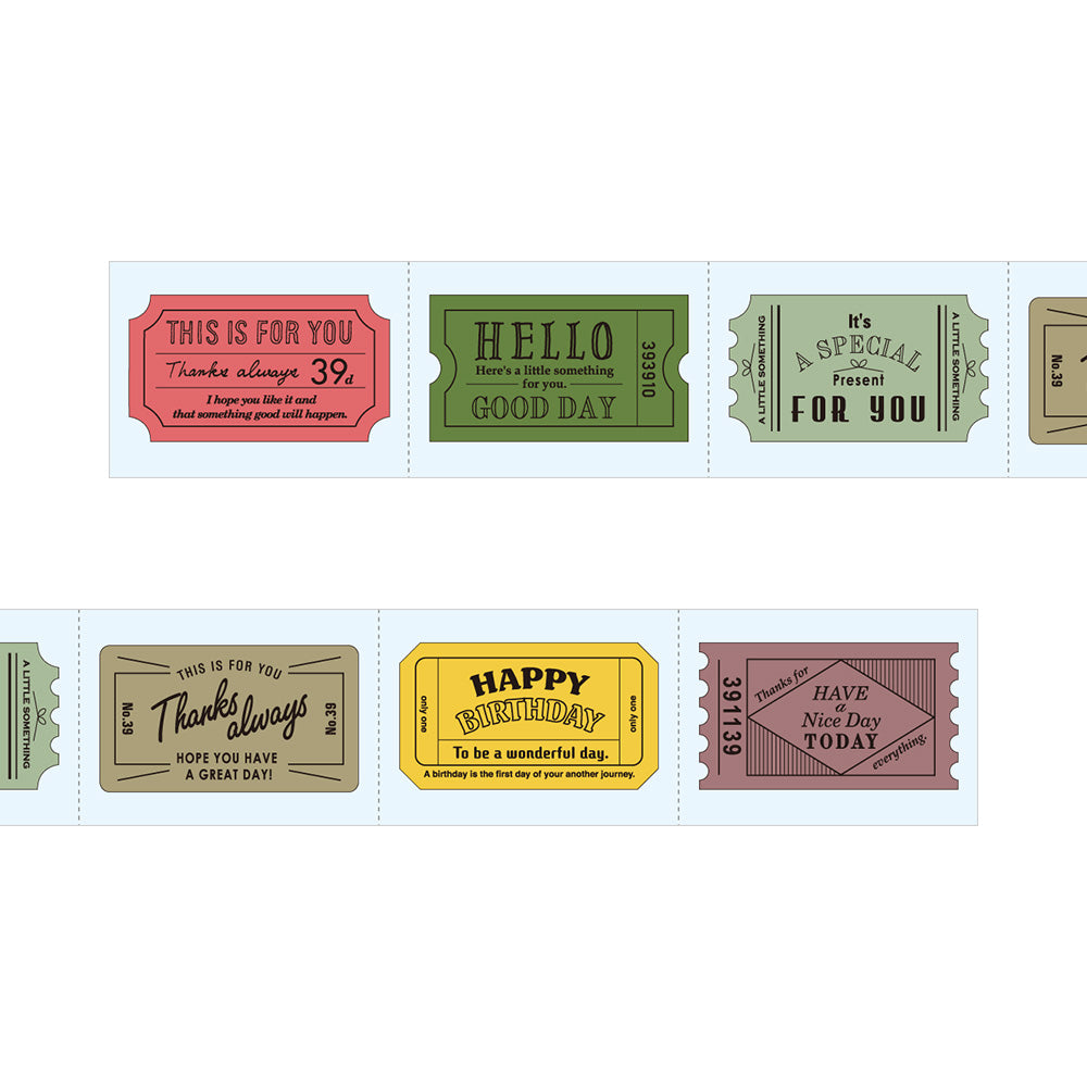 Roll Sticker Ticket Craft
