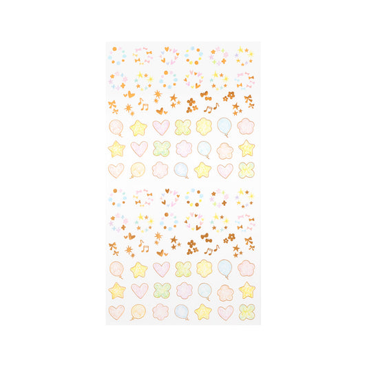 Sticker Date Twinkling Pastel