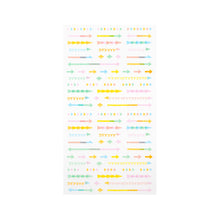 Load image into Gallery viewer, Sticker Plan Arrow Pastel
