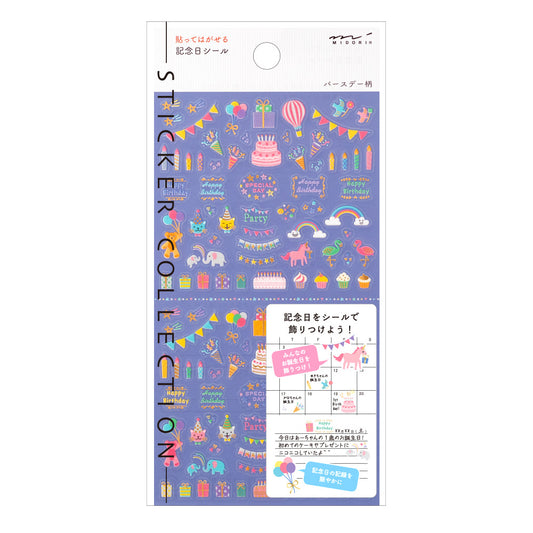 Sticker Anniversary Birthday