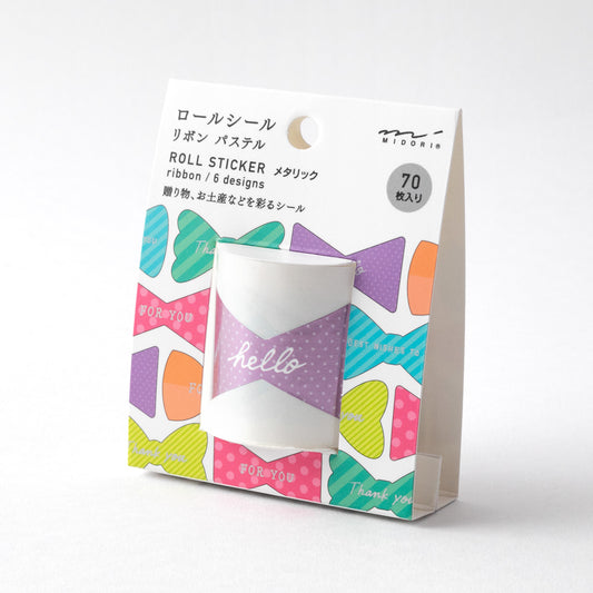 Roll Sticker Metallic Pastel