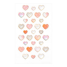 Load image into Gallery viewer, Sticker 2523 Resin Heart Pink
