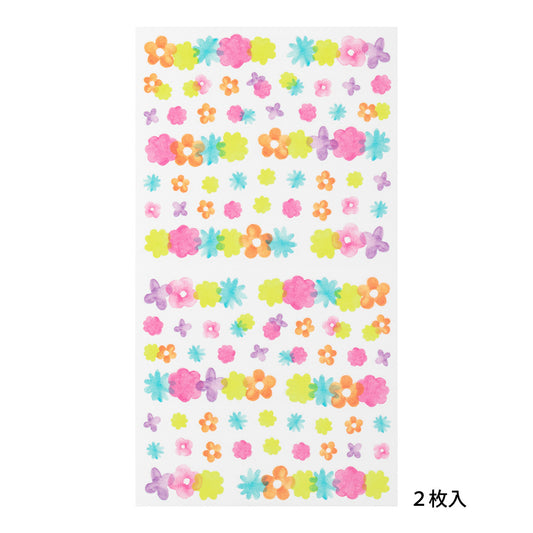 Sticker Schedule 2533 Semi-Transparent Flower