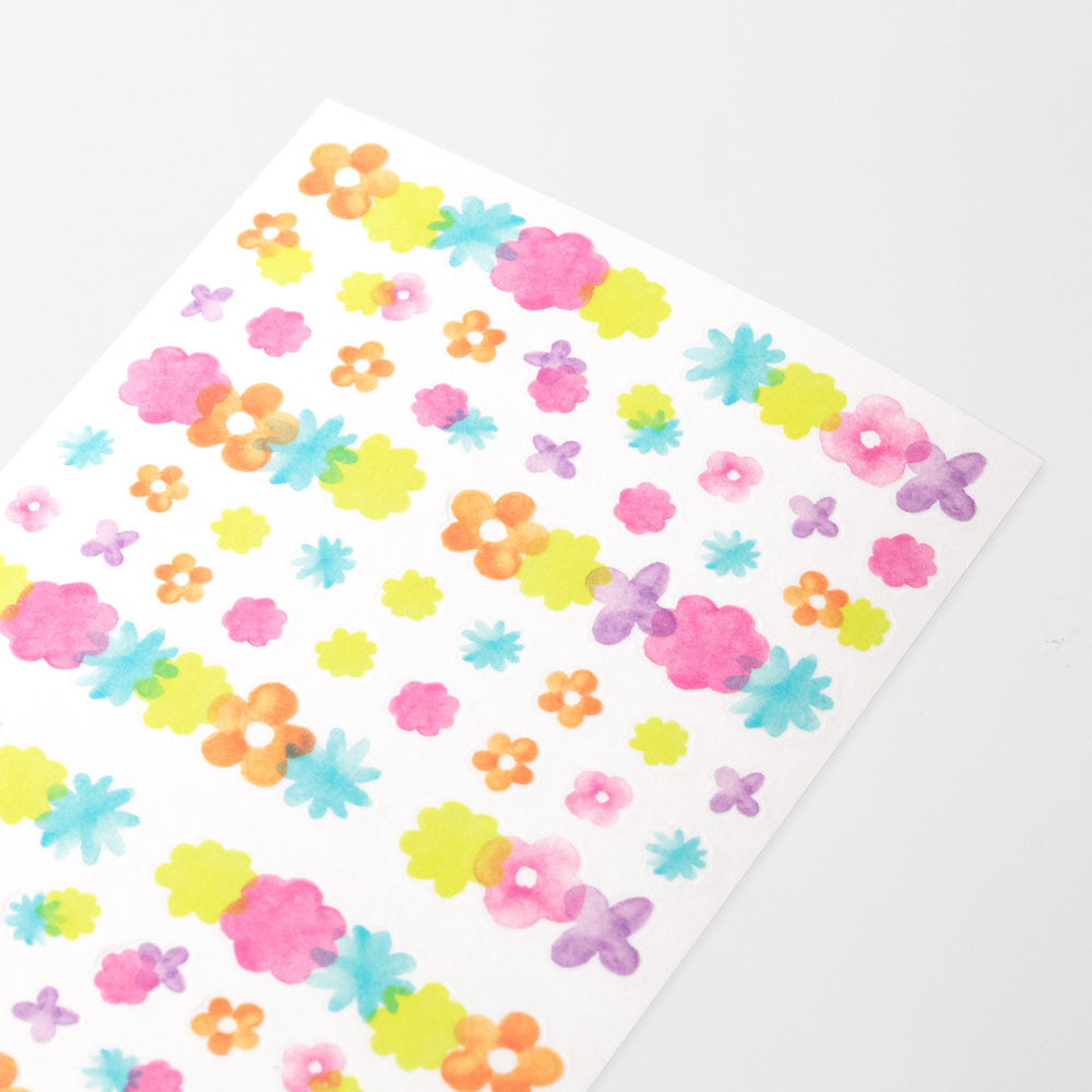 Sticker Schedule 2533 Semi-Transparent Flower
