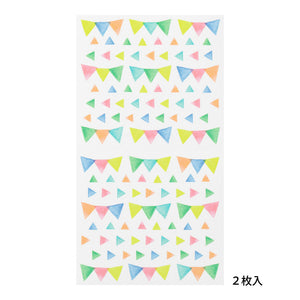 Sticker Schedule 2534 Semi-Transparent Flag