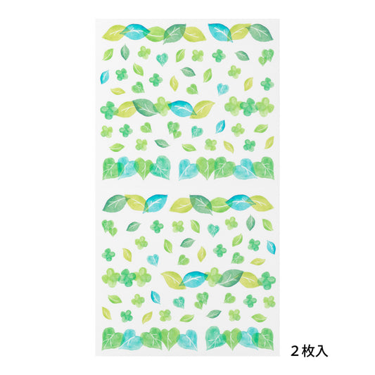 Sticker Schedule 2535 Semi-Transparent Leaf