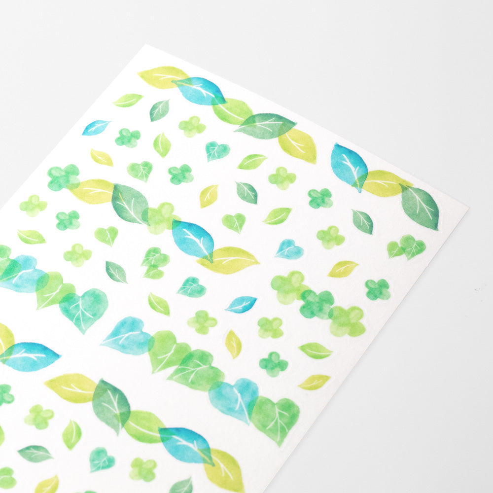 Sticker Schedule 2535 Semi-Transparent Leaf
