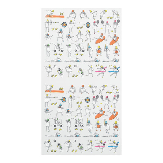 Sticker Schedule 2542 Ojisan