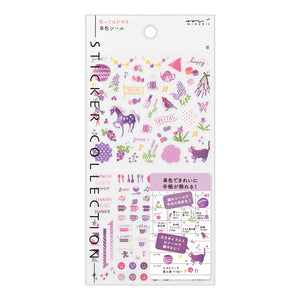 Sticker 2562 Color Purple