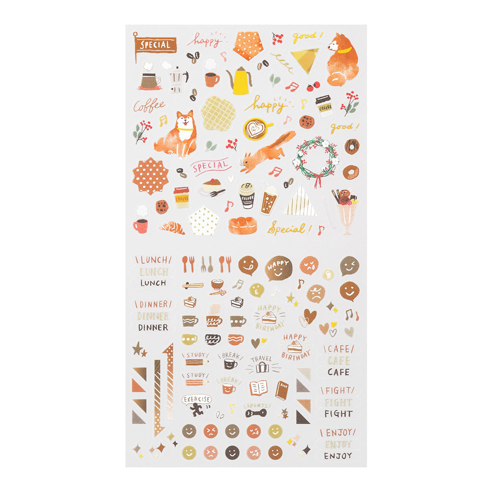 Sticker 2563 Color Brown